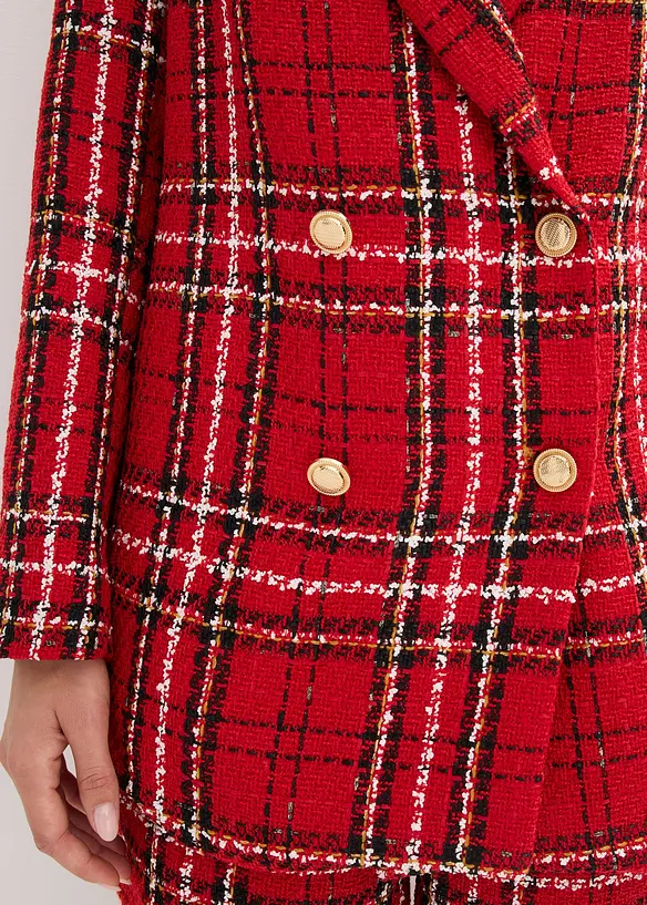 Bouclé blazer, bonprix