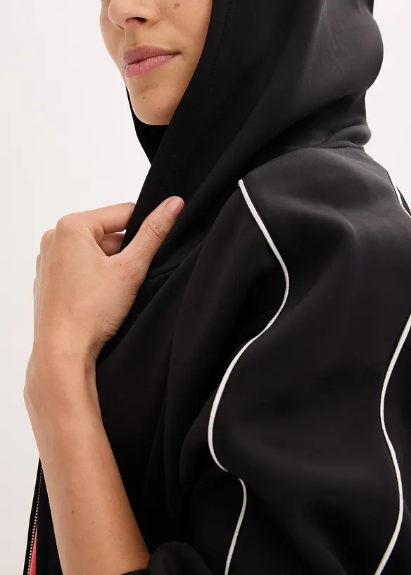 Outdoor hoodie, sneldrogend, bonprix