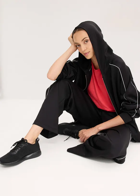 Outdoor hoodie, sneldrogend, bonprix