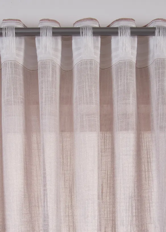 Gordijn met gerecycled polyester (1 stuk), bonprix