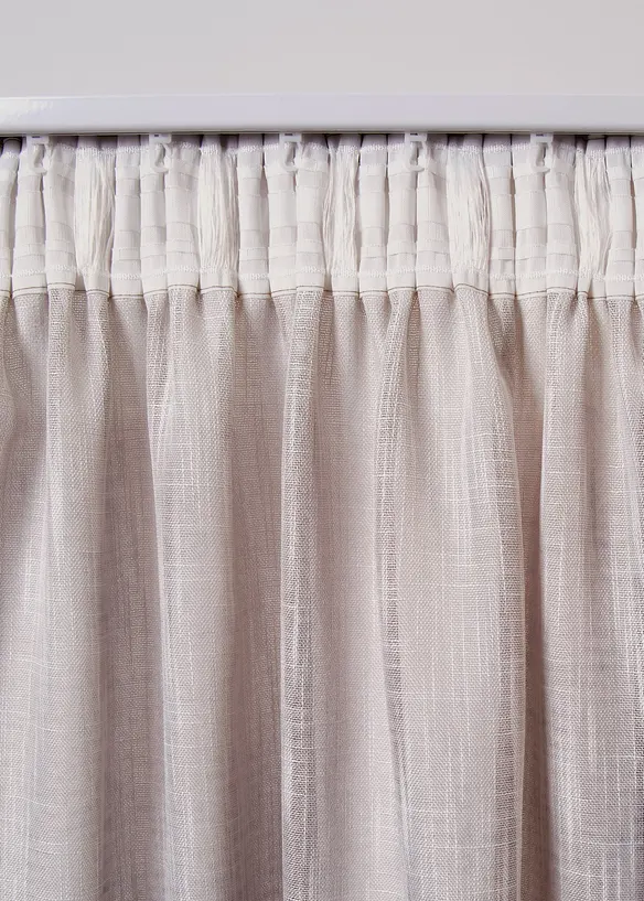 Gordijn met gerecycled polyester (1 stuk), bonprix