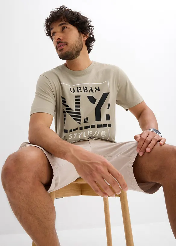 T-shirt van biologisch katoen, bonprix