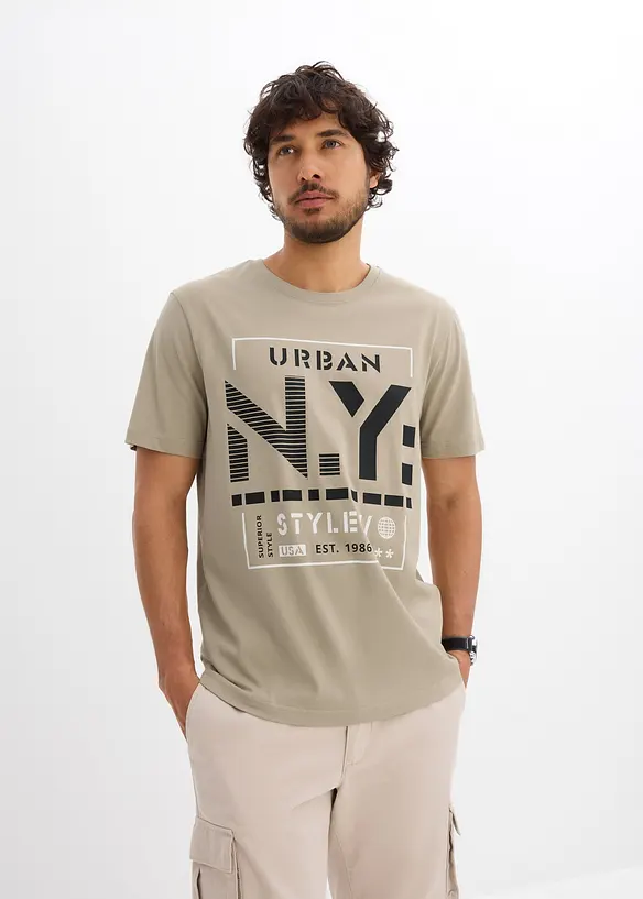 T-shirt van biologisch katoen, bonprix