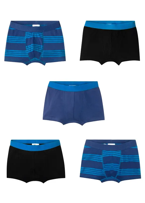 Jongens boxer met katoen (set van 5), bonprix