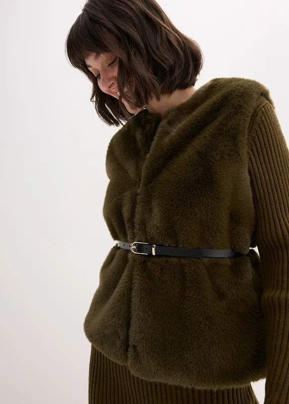 Gilet van imitatiebont, bonprix