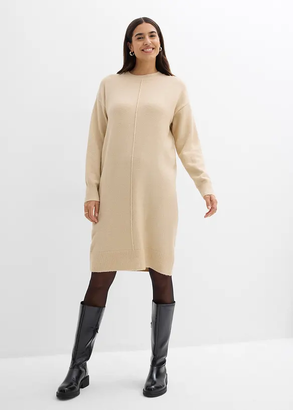 Gebreide jurk, bonprix