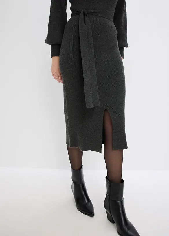 Gebreide jurk van soepele viscose, bonprix