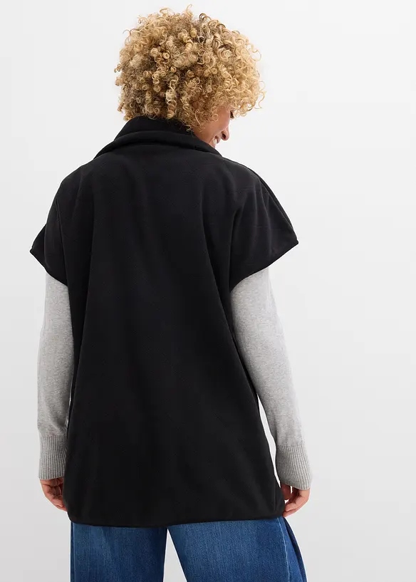 Fleece vest van gerecycled polyester, bonprix