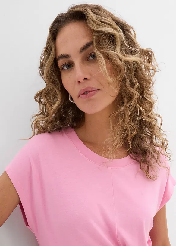 Shirt van zachte viscosemix, bonprix