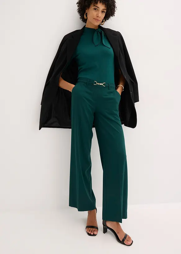 Marlene Dietrich broek met sierriem, bonprix