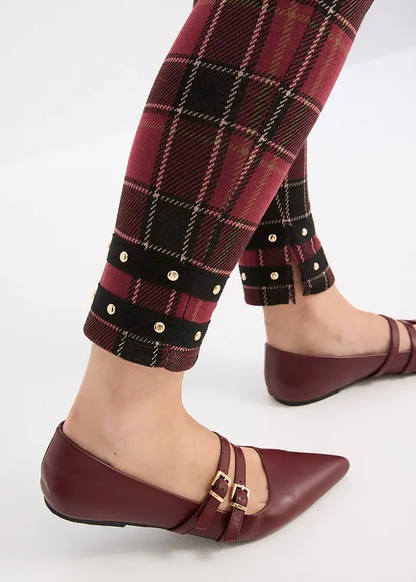 Jeggings met gouden studs, bonprix