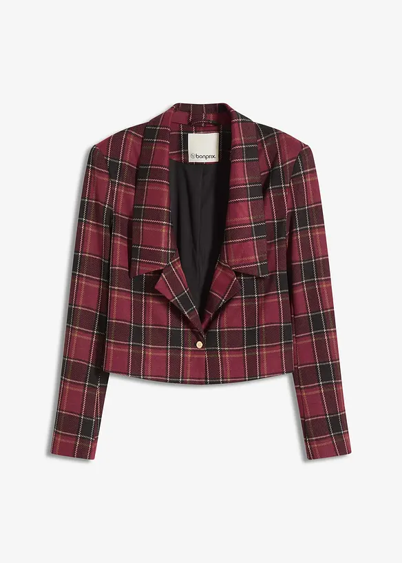 Korte blazer met sierknop, bonprix