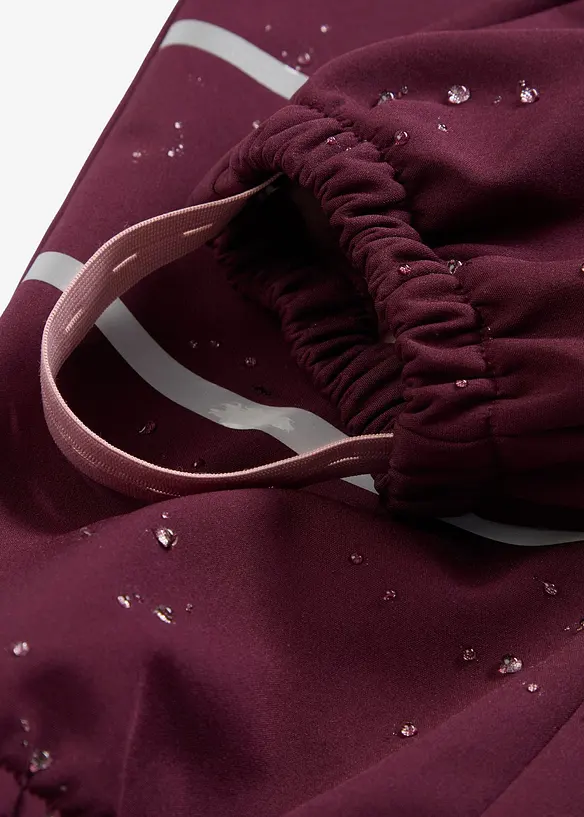 Waterafstotende thermische softshell regenbroek met bretels, bonprix