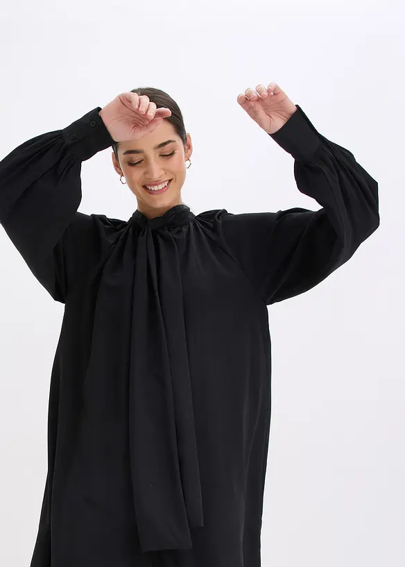 Blousejurk met strik, bonprix