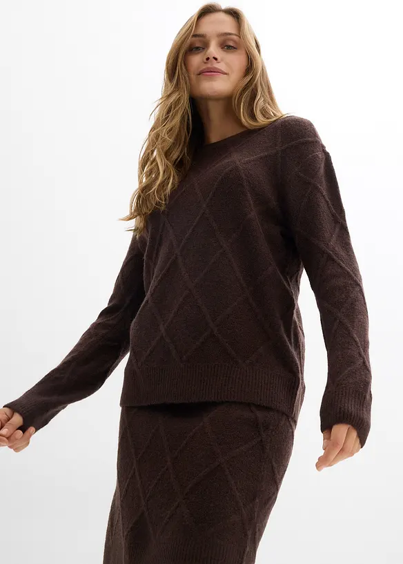 Gebreide rok, bonprix