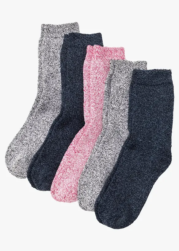 Frotté thermosokken (5 paar), bonprix