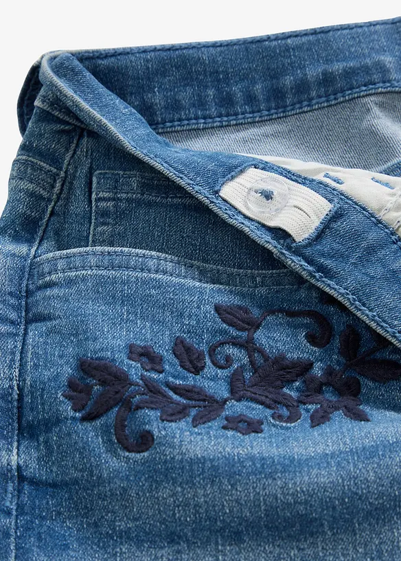Bootcut jeans, mid waist, bonprix