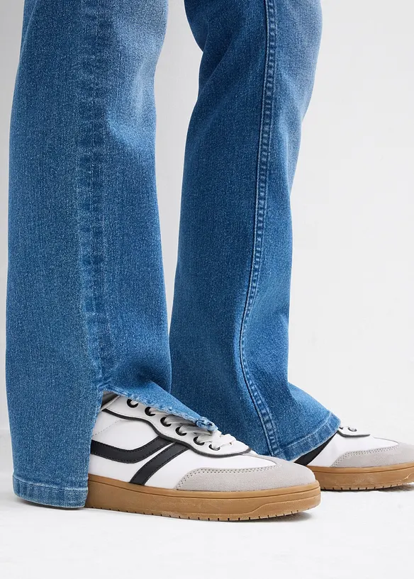 Bootcut jeans, mid waist, bonprix