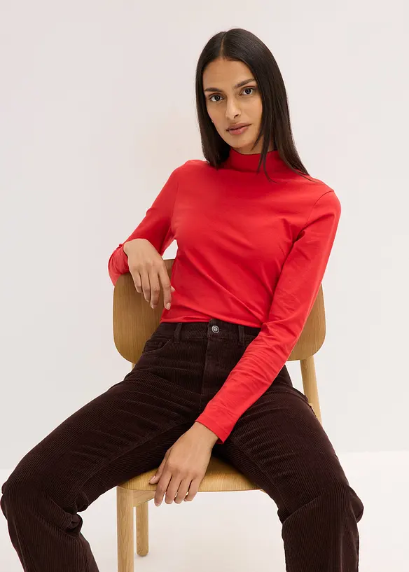 Flared broek van corduroy, bonprix