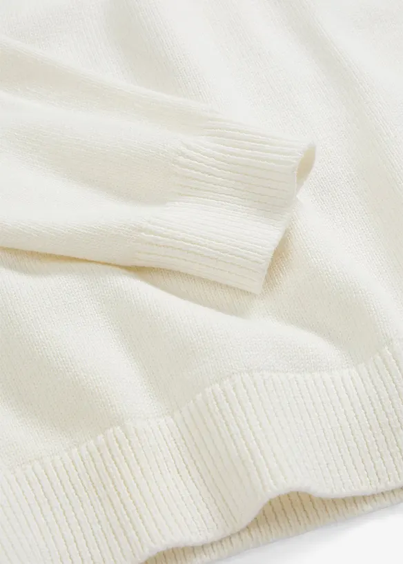 Oversized trui van puur katoen, bonprix