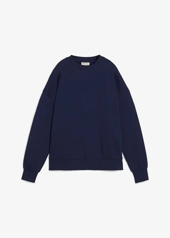 Oversized sweater van biologisch katoen, bonprix