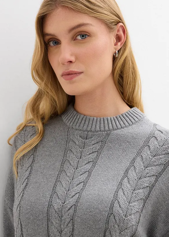 Gebreide jurk, bonprix
