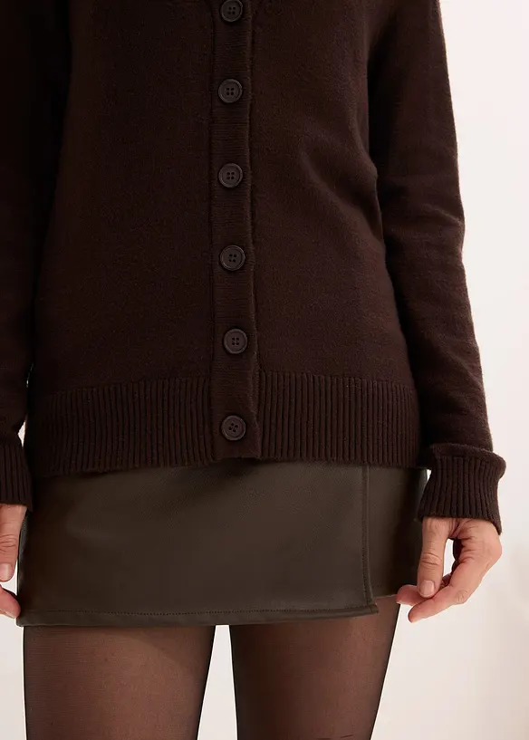 Lang vest in een zachte viscosemix, bonprix
