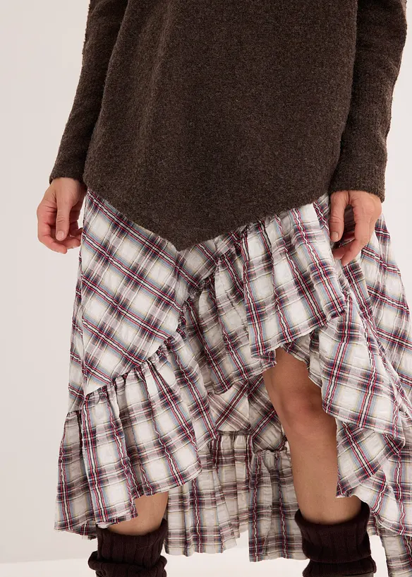 Oversized poncho trui, bonprix