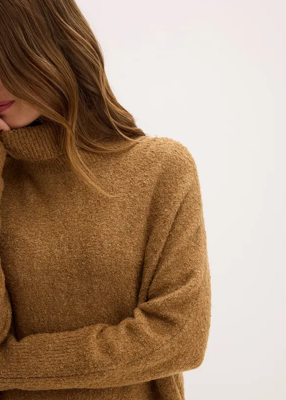 Oversized poncho trui, bonprix