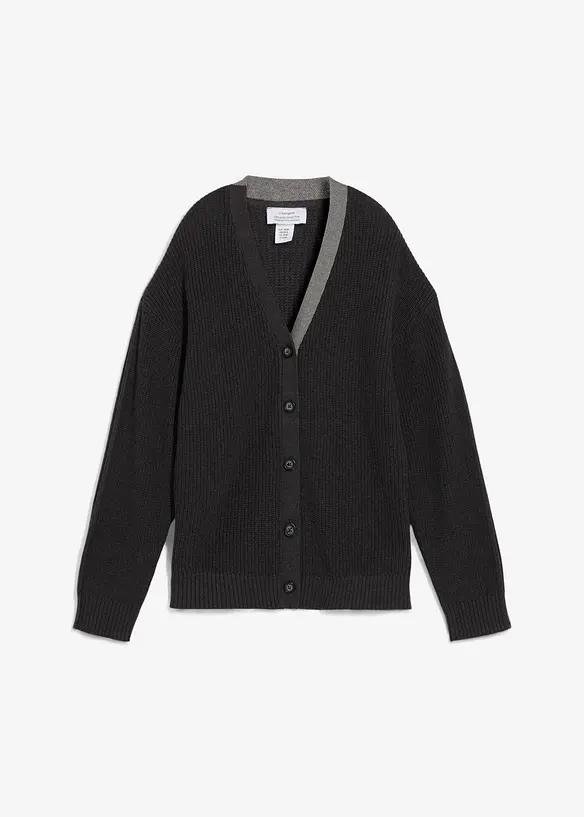 Fijn gebreid vest, bonprix