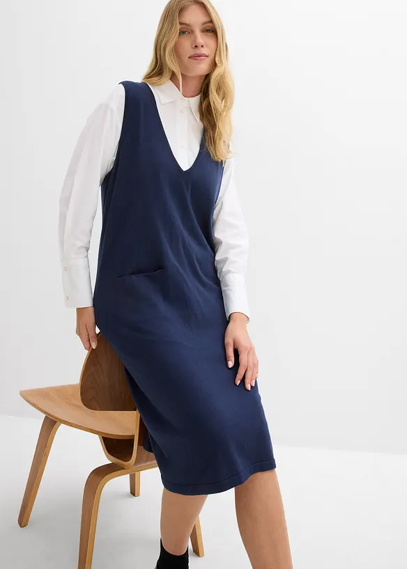 Gebreide jurk, bonprix