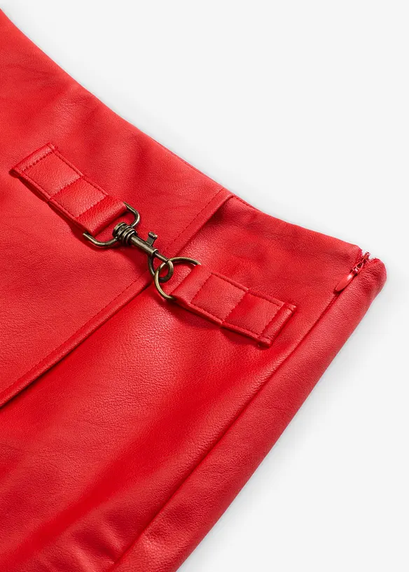Imitatieleren rok, bonprix