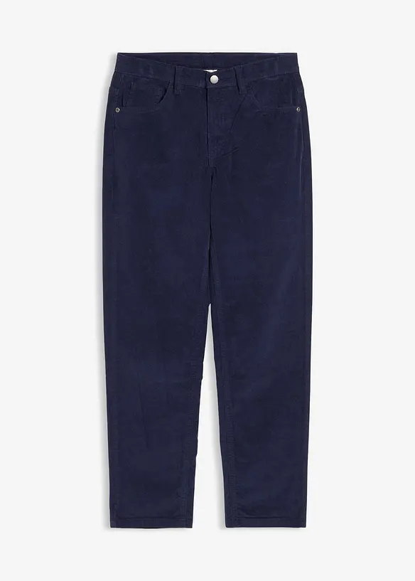 Corduroy broek regular fit, straight, bonprix