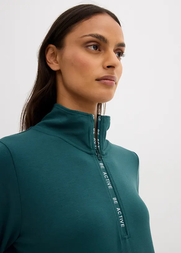 Zachte sweatjurk, bonprix