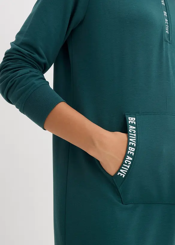 Zachte sweatjurk, bonprix
