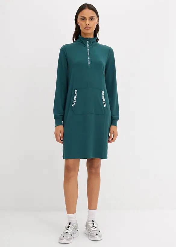 Zachte sweatjurk, bonprix