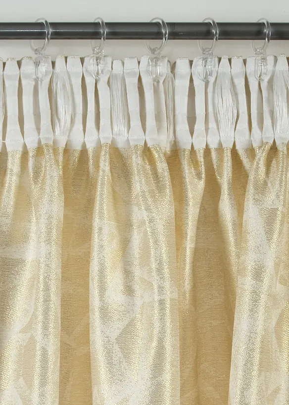 Jacquard gordijn met glans, ook in extra lang (1 stuk), bonprix