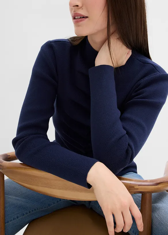 Vest in een zachte viscosemix, bonprix