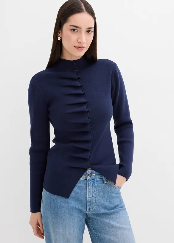 Vest in een zachte viscosemix, bonprix