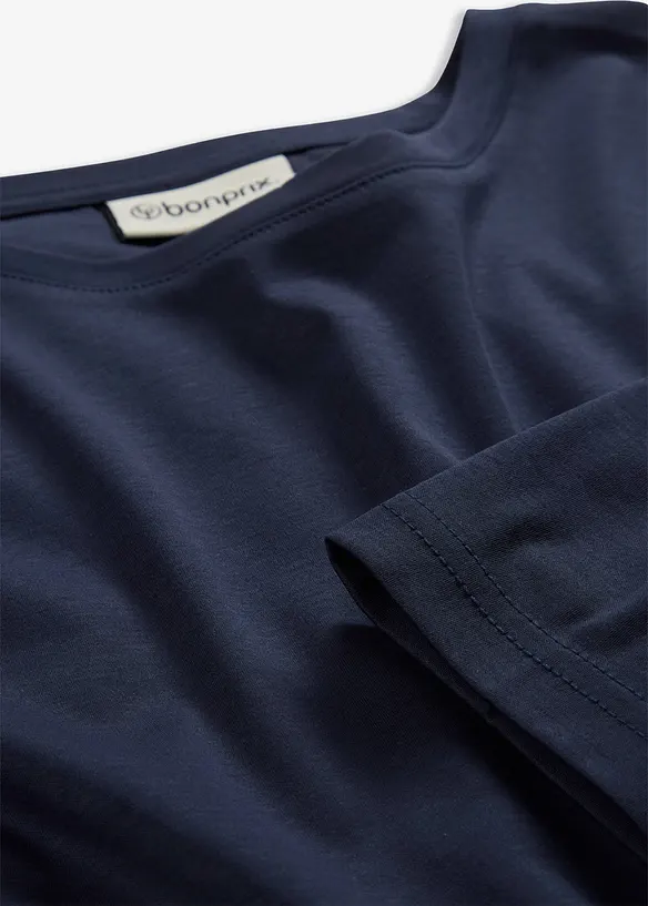 Longsleeve met zijde, bonprix