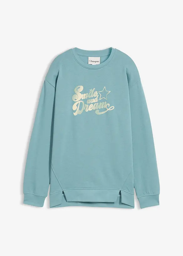 Oversized sweater van puur biologisch katoen, bonprix