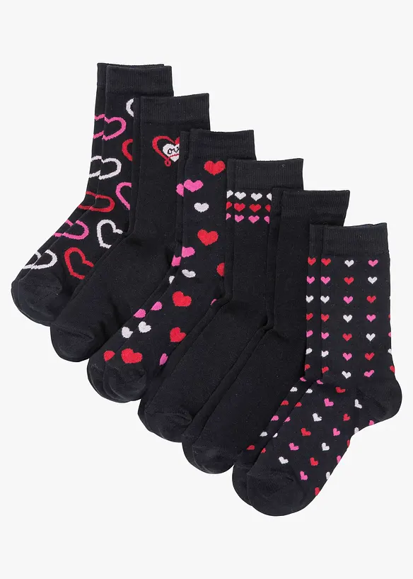 Dames sokken (6 paar), bonprix