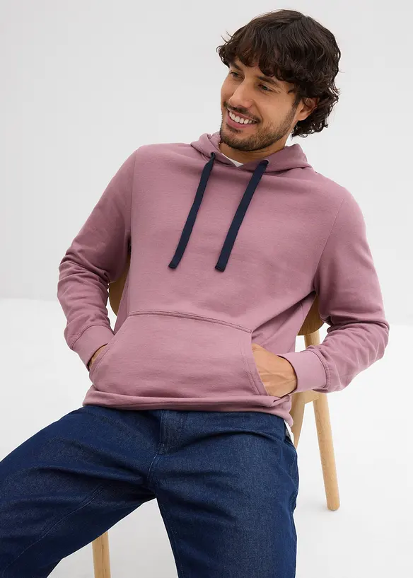 Hoodie van puur katoen, bonprix