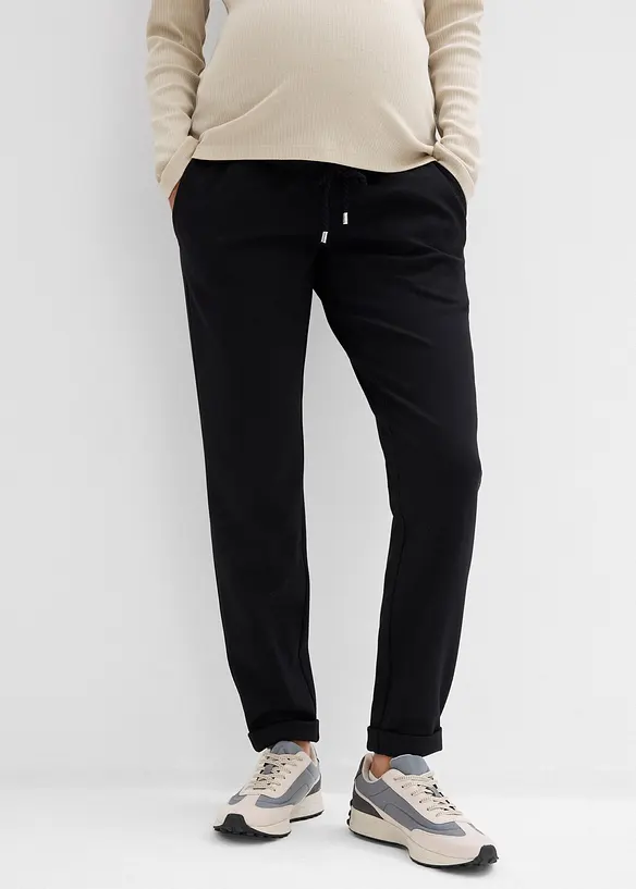 Zwangerschapsbroek van Punta di Roma met een elastische tailleband, bonprix