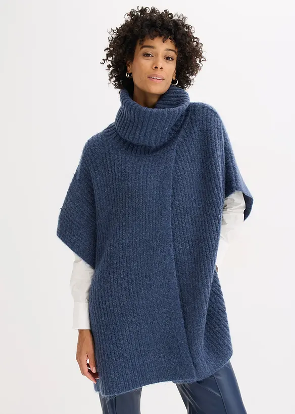 Poncho trui, bonprix