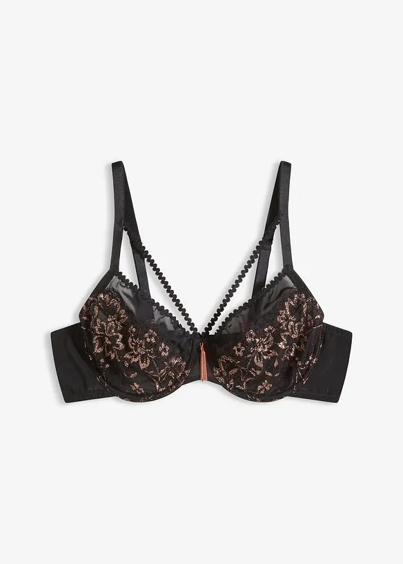 Beugel bh met glanseffect, bonprix