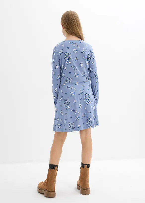 Jersey jurk van biologisch katoen, bonprix