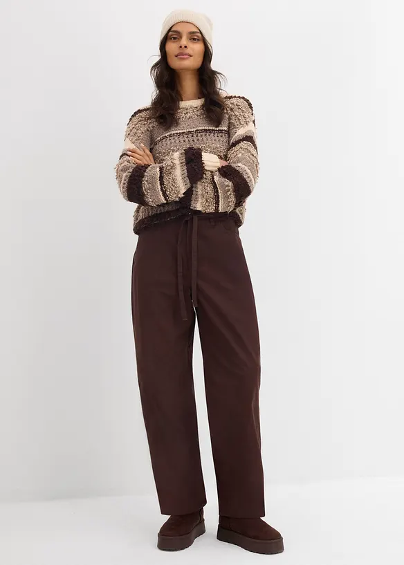 Twill broek van katoen, bonprix