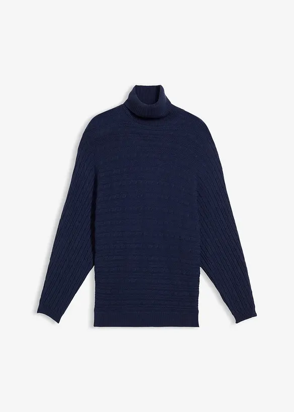 Oversized trui met merinowol, bonprix