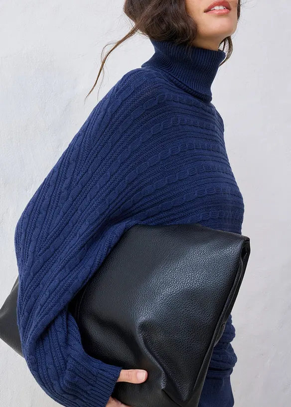 Oversized trui met merinowol, bonprix